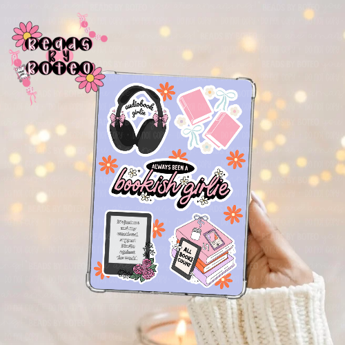 Kindle Insert - Audio Bookish Girlie