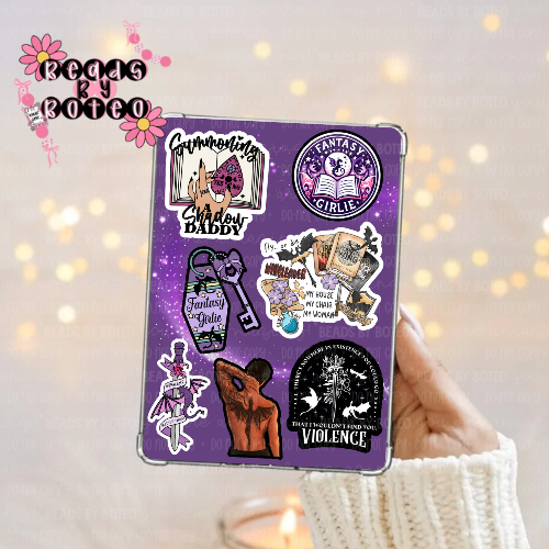 Kindle Insert - Dragon Collage