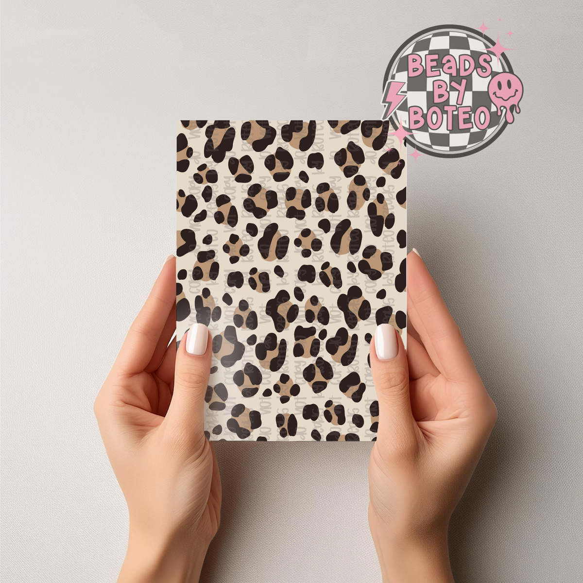 Kindle Insert - Leopard – Beads by Boteo