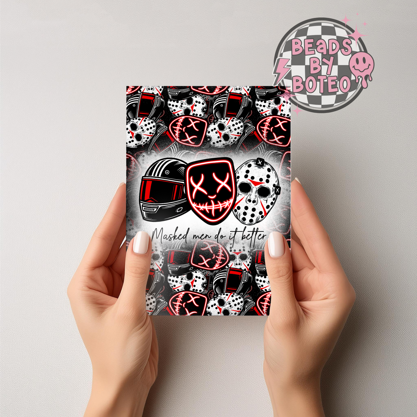 Kindle Insert - Masked Men Quote