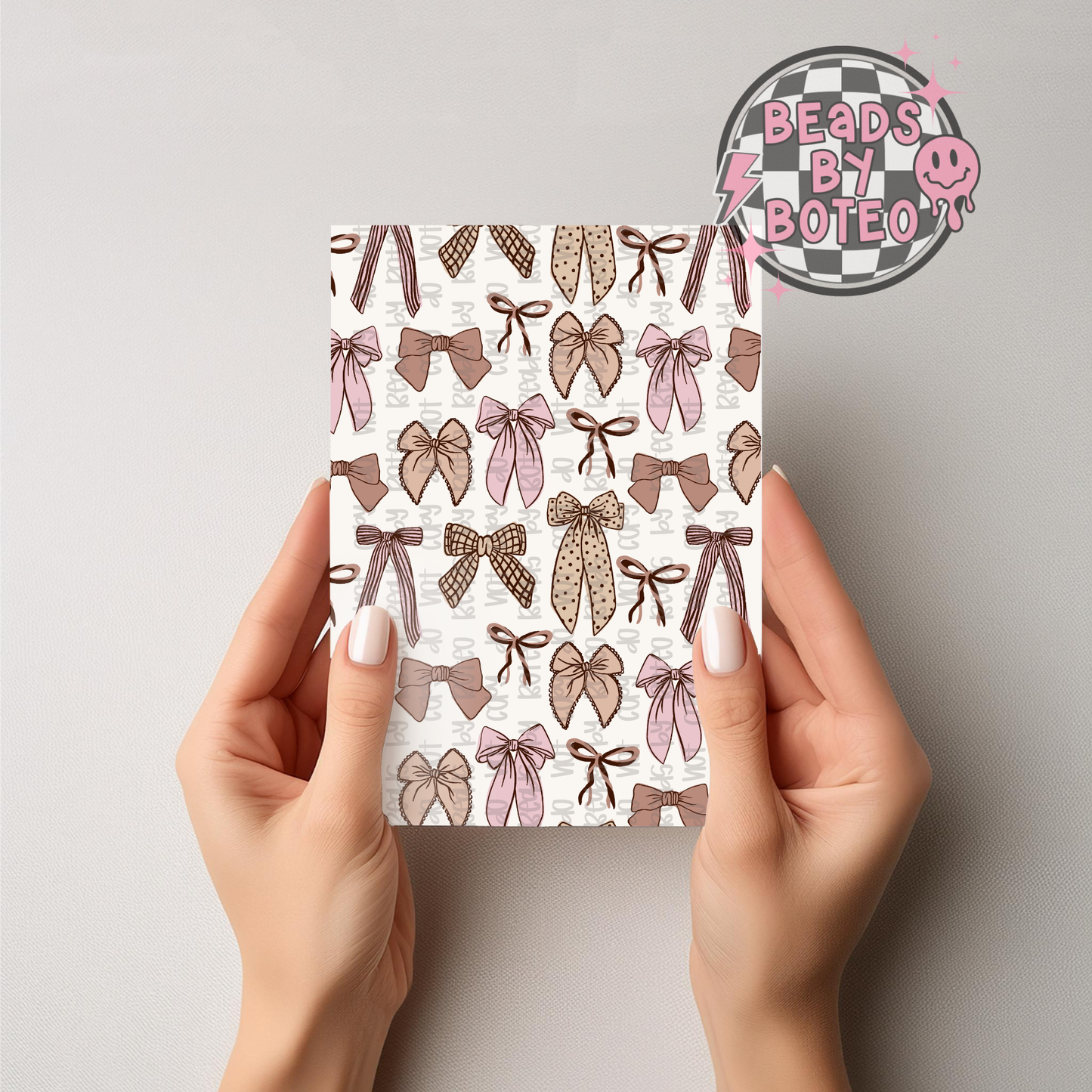 Kindle Insert - Neutral Bows