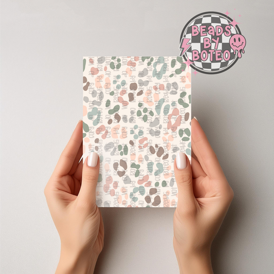 Kindle Insert - Neutral Leopard