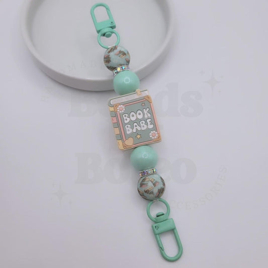 Kindle Strap - Book Babe (Mint)