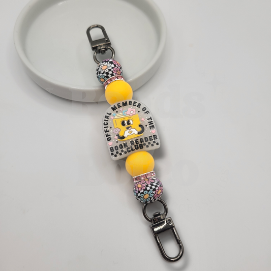 Kindle Strap - Book Reader's Club (floral)