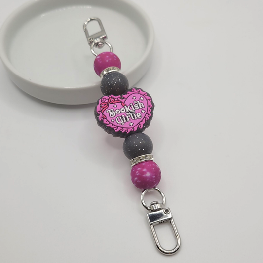 Kindle Strap - Bookish Girlie (heart)