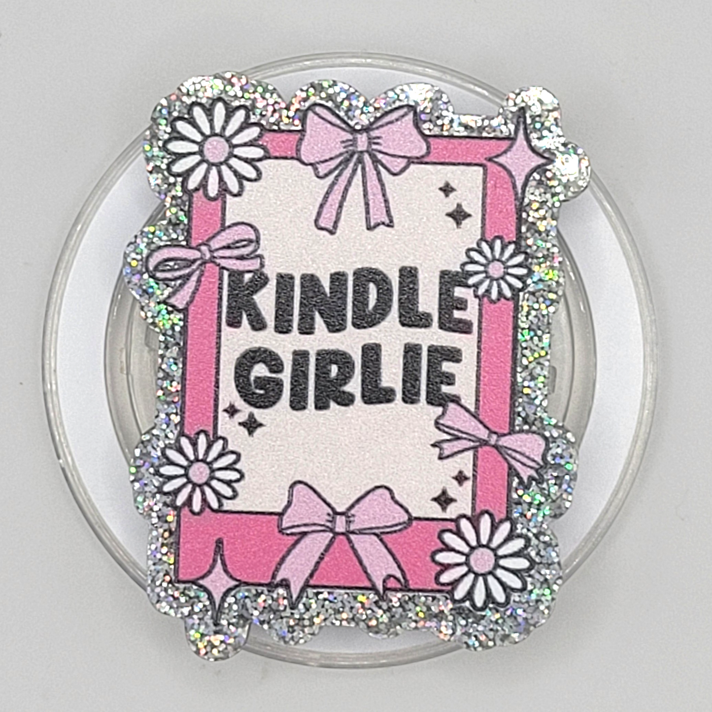 Phone or E-Reader Grip - Kindle Girlie (v2)