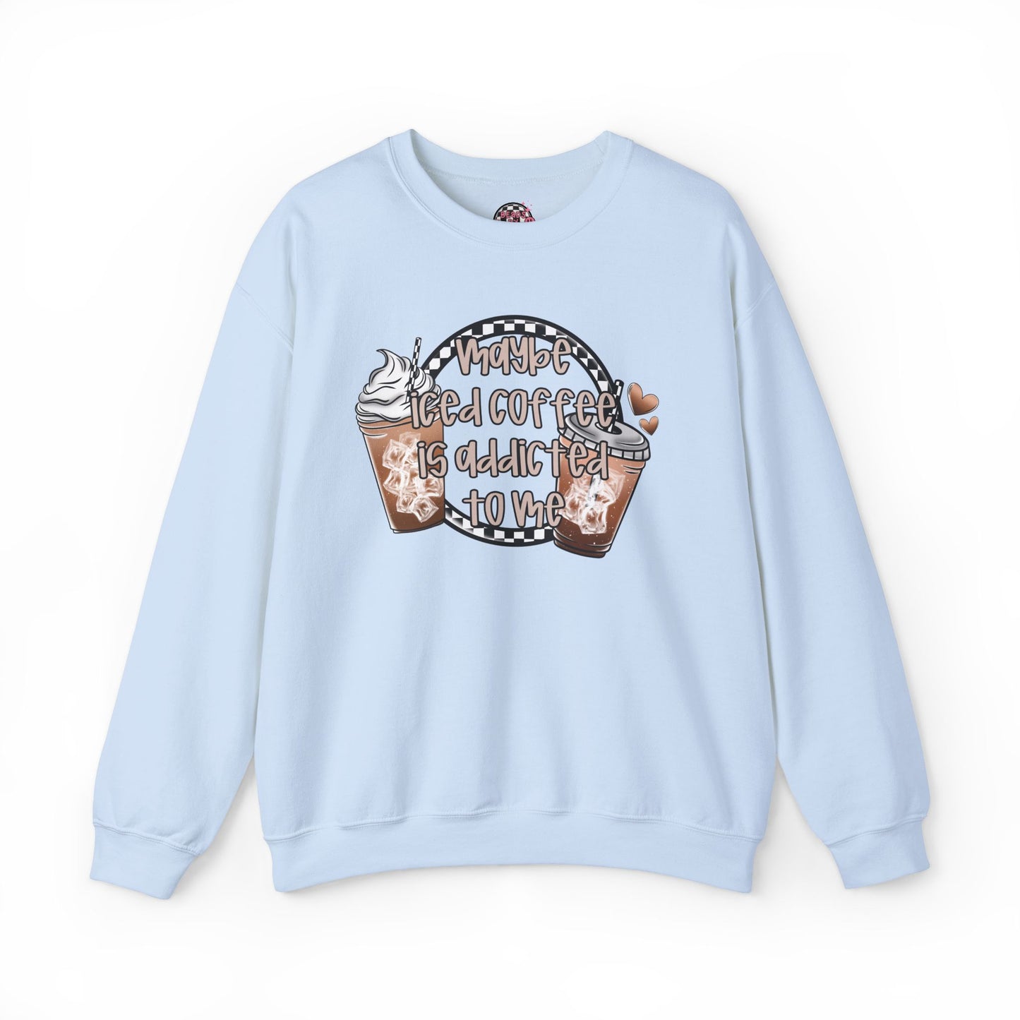 Maybe Iced Coffee Crewneck Sweatshirt