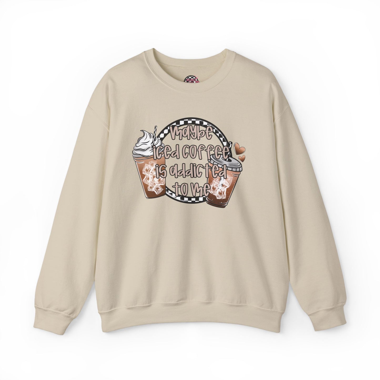 Maybe Iced Coffee Crewneck Sweatshirt