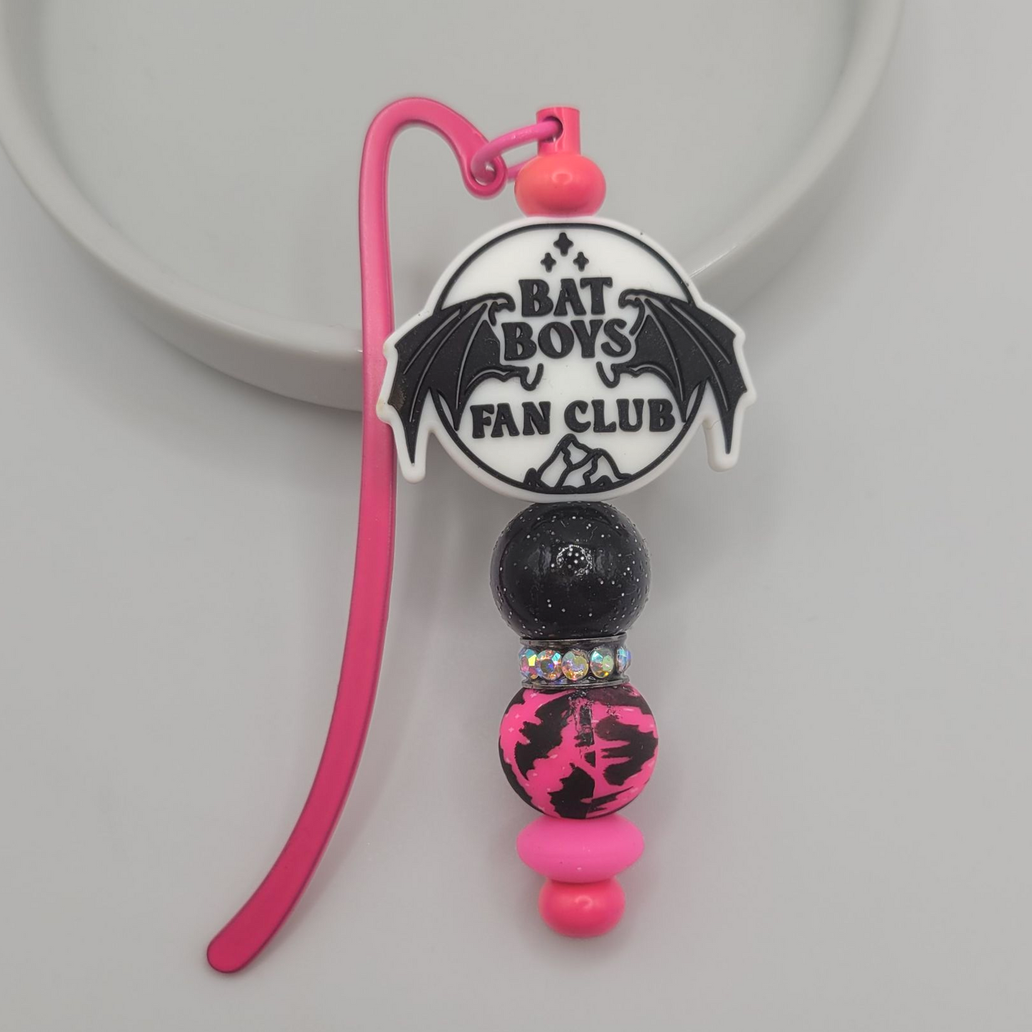Mini Bookmarks - Bat Boys Fan Club (pink)