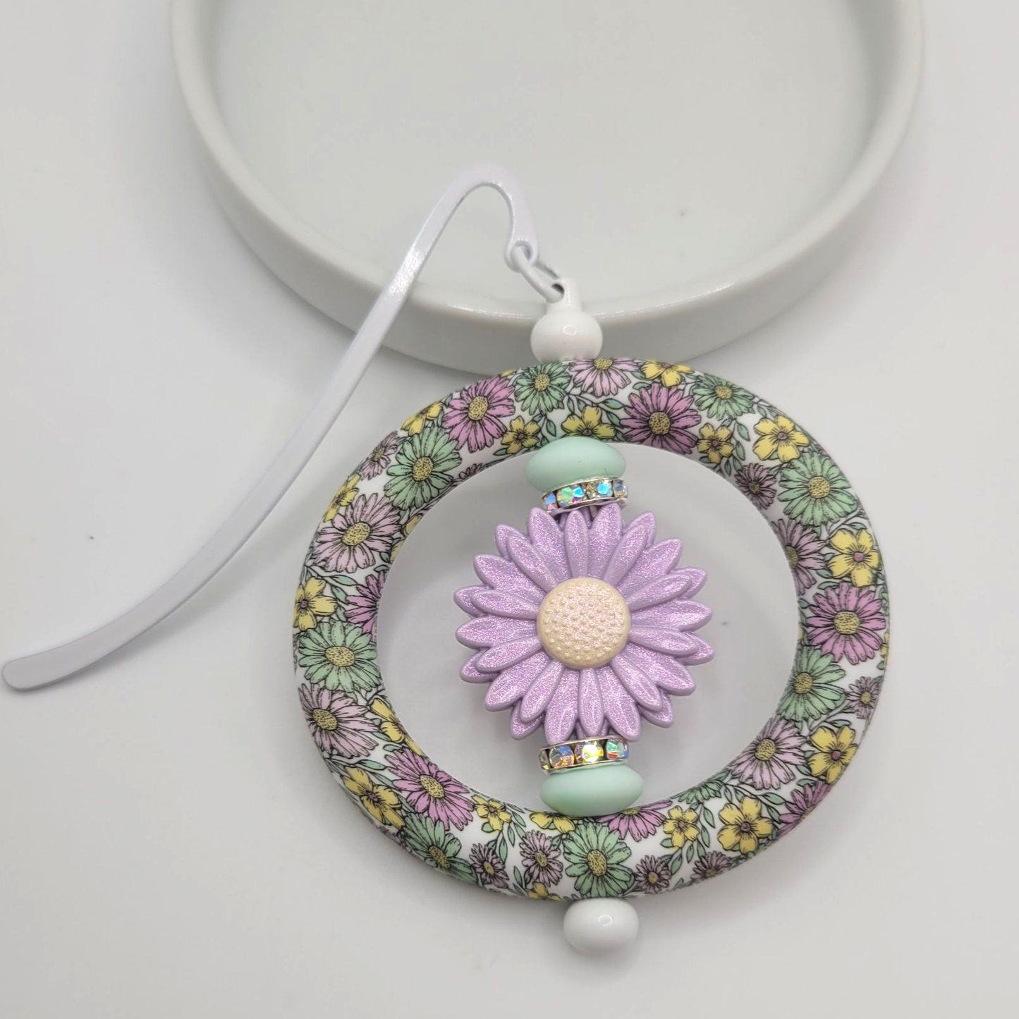 Mini Bookmarks - Purple Opal Daisy