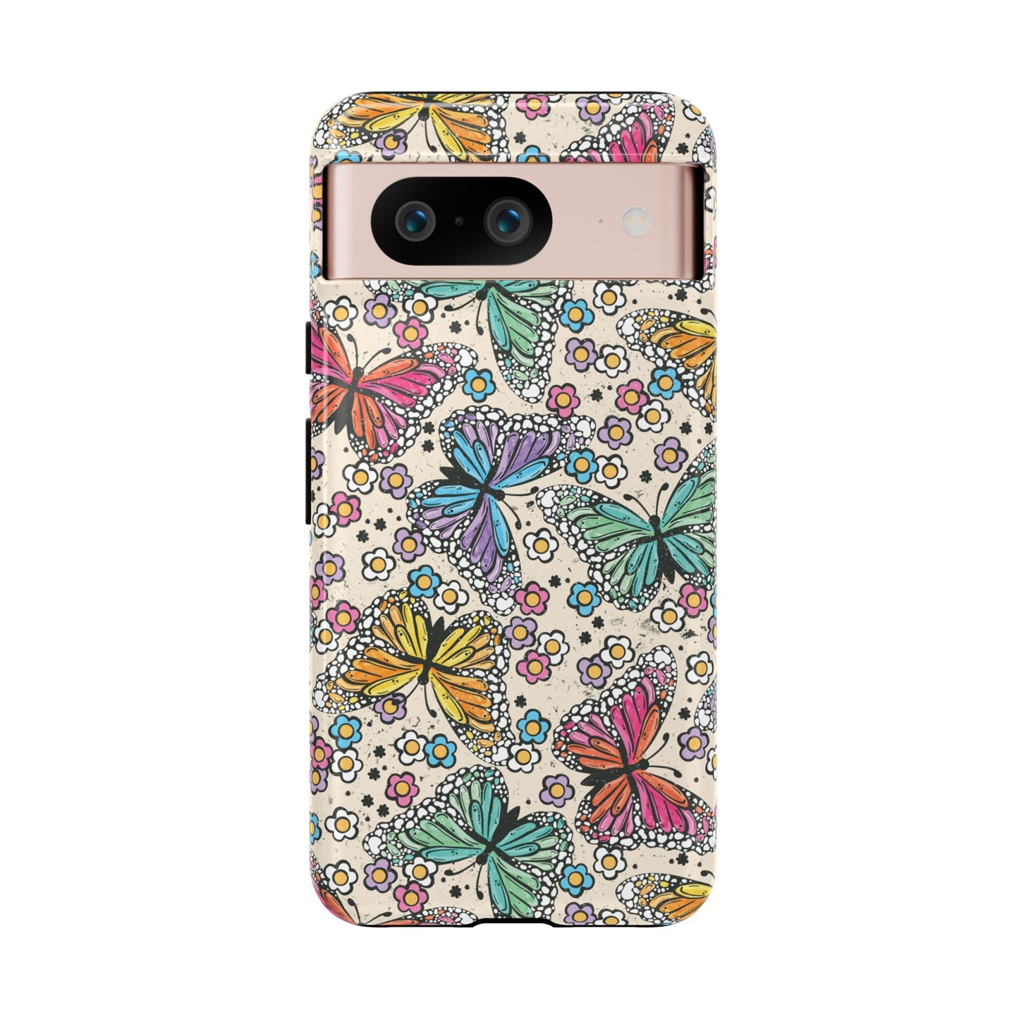 Neon Butterfly Phone Case