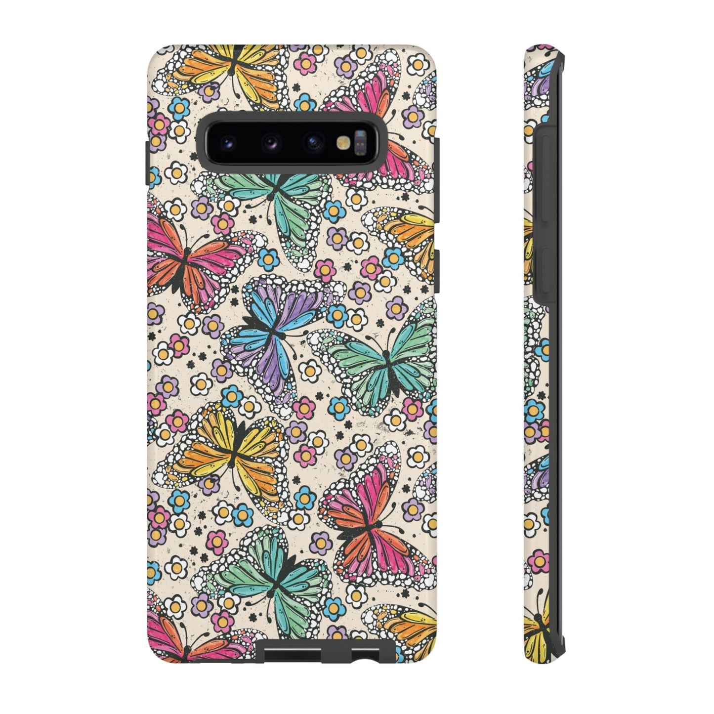 Neon Butterfly Phone Case