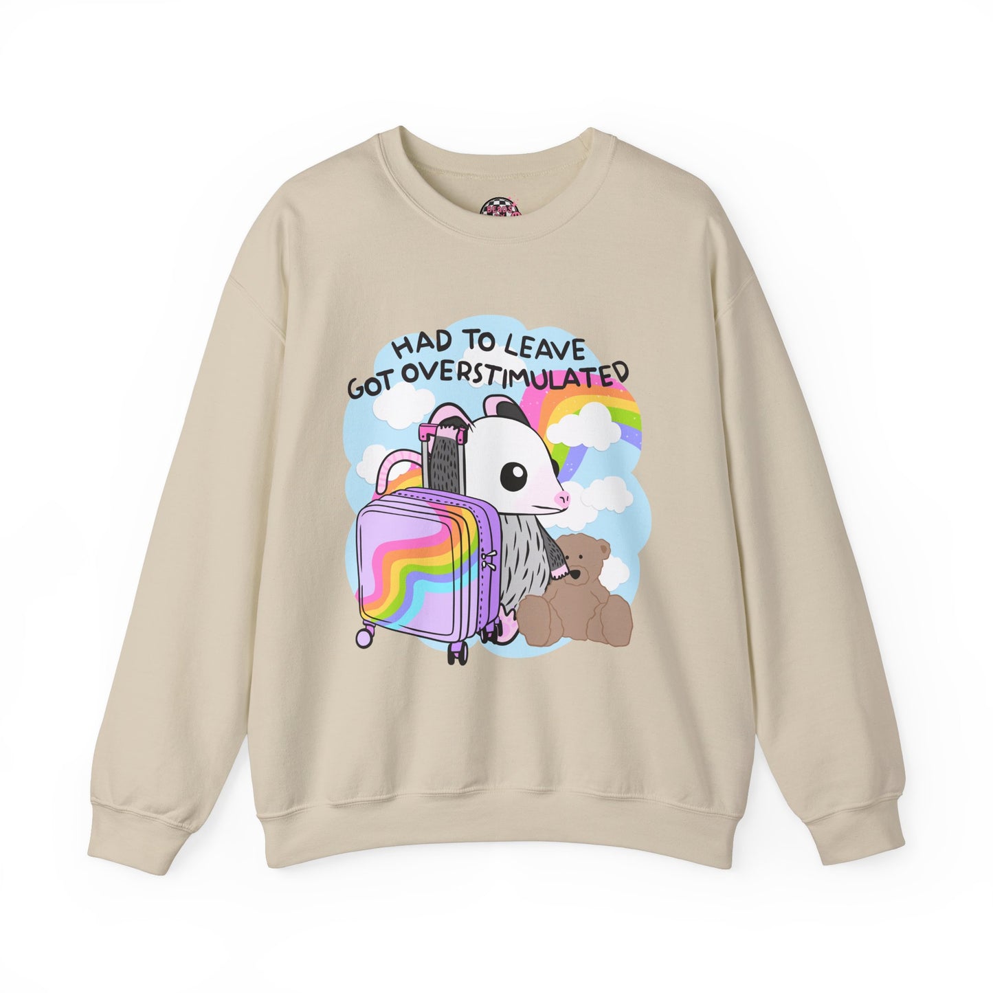 Overstimulated Crewneck Sweatshirt