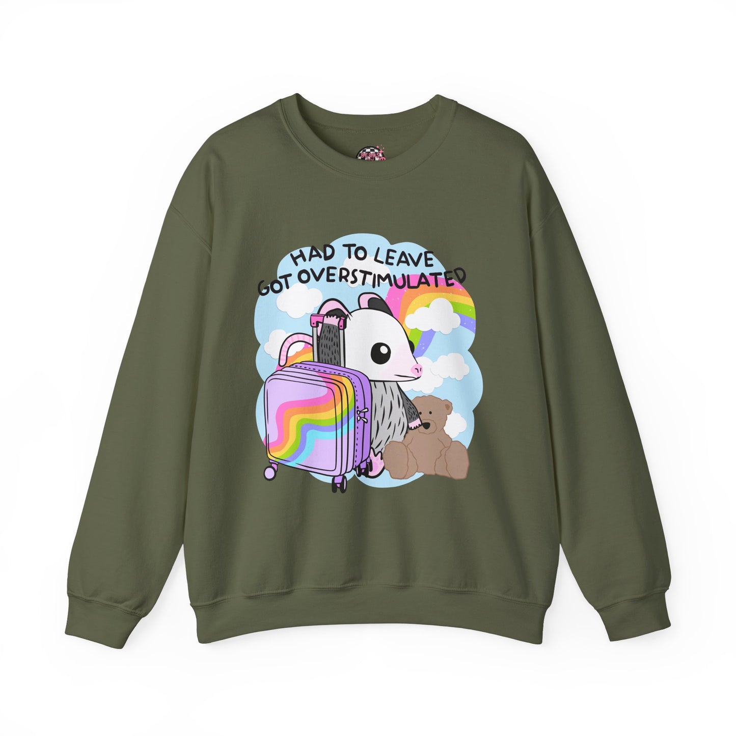 Overstimulated Crewneck Sweatshirt