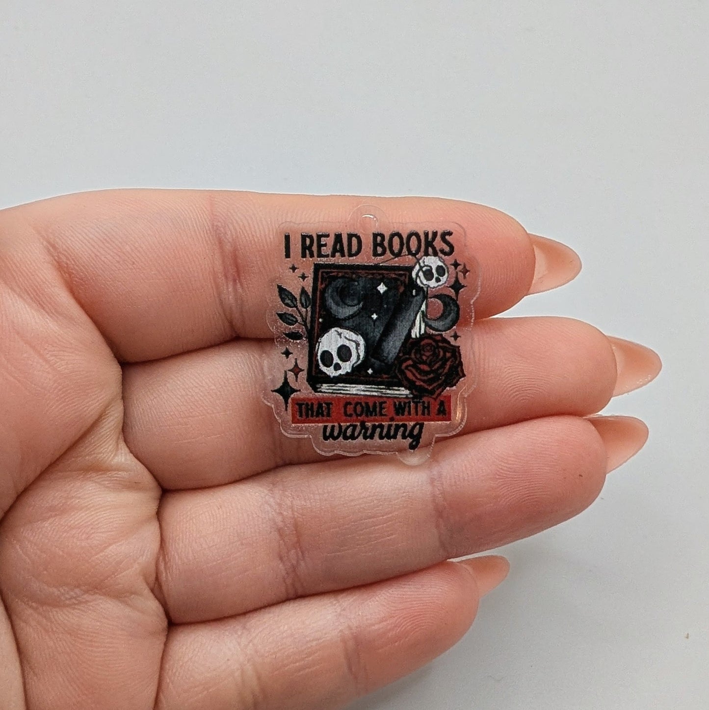 Kindle Dust Plugs - I Read Books w/ a Trigger Warning