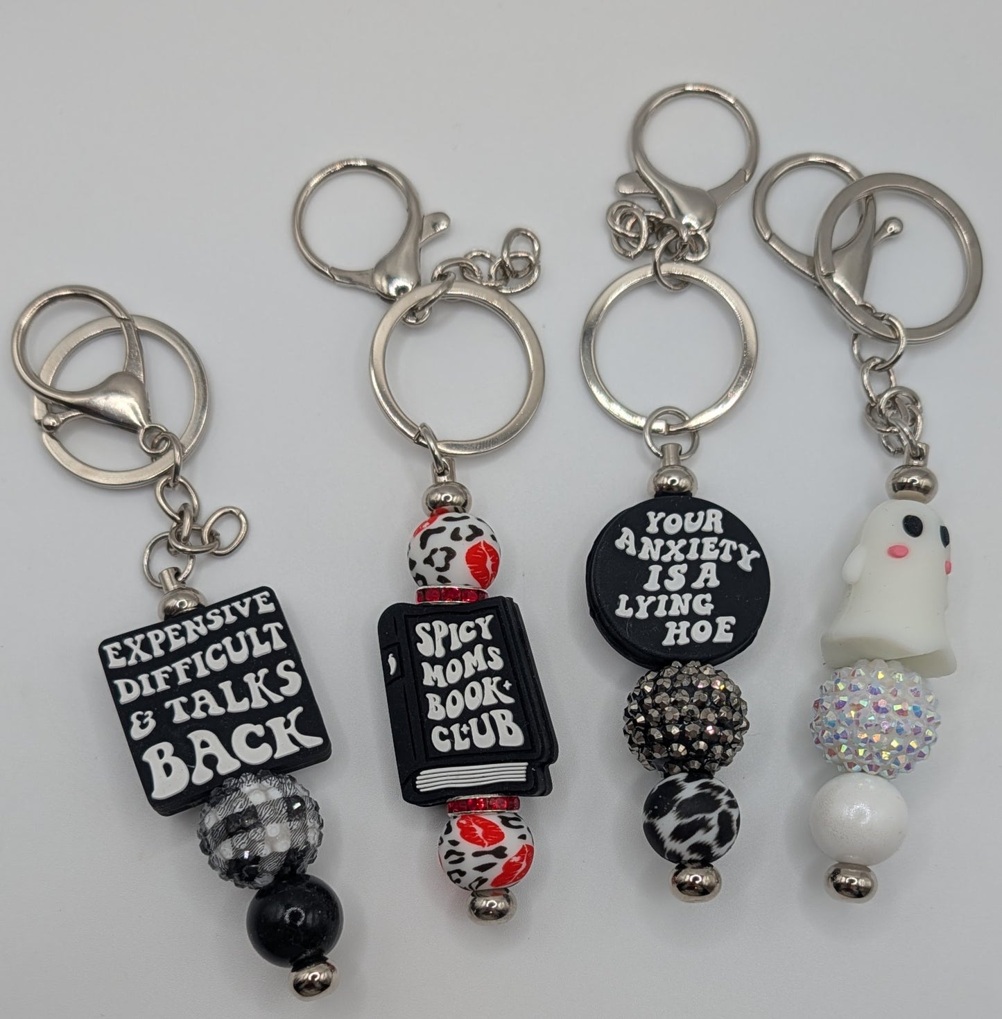 Keychains - Black & White