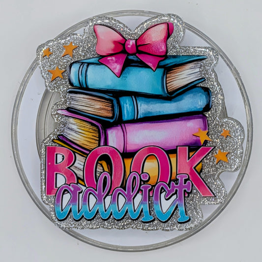 Phone or E-Reader Grip - Book Addict