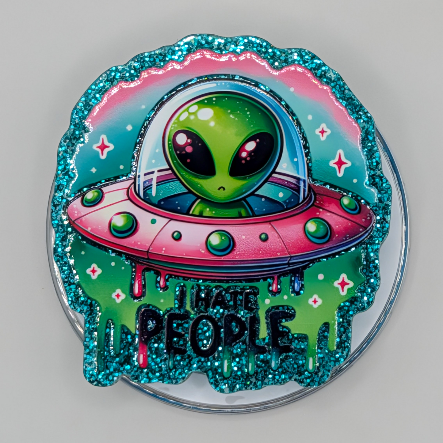 Phone or E-Reader Grip - I Hate People