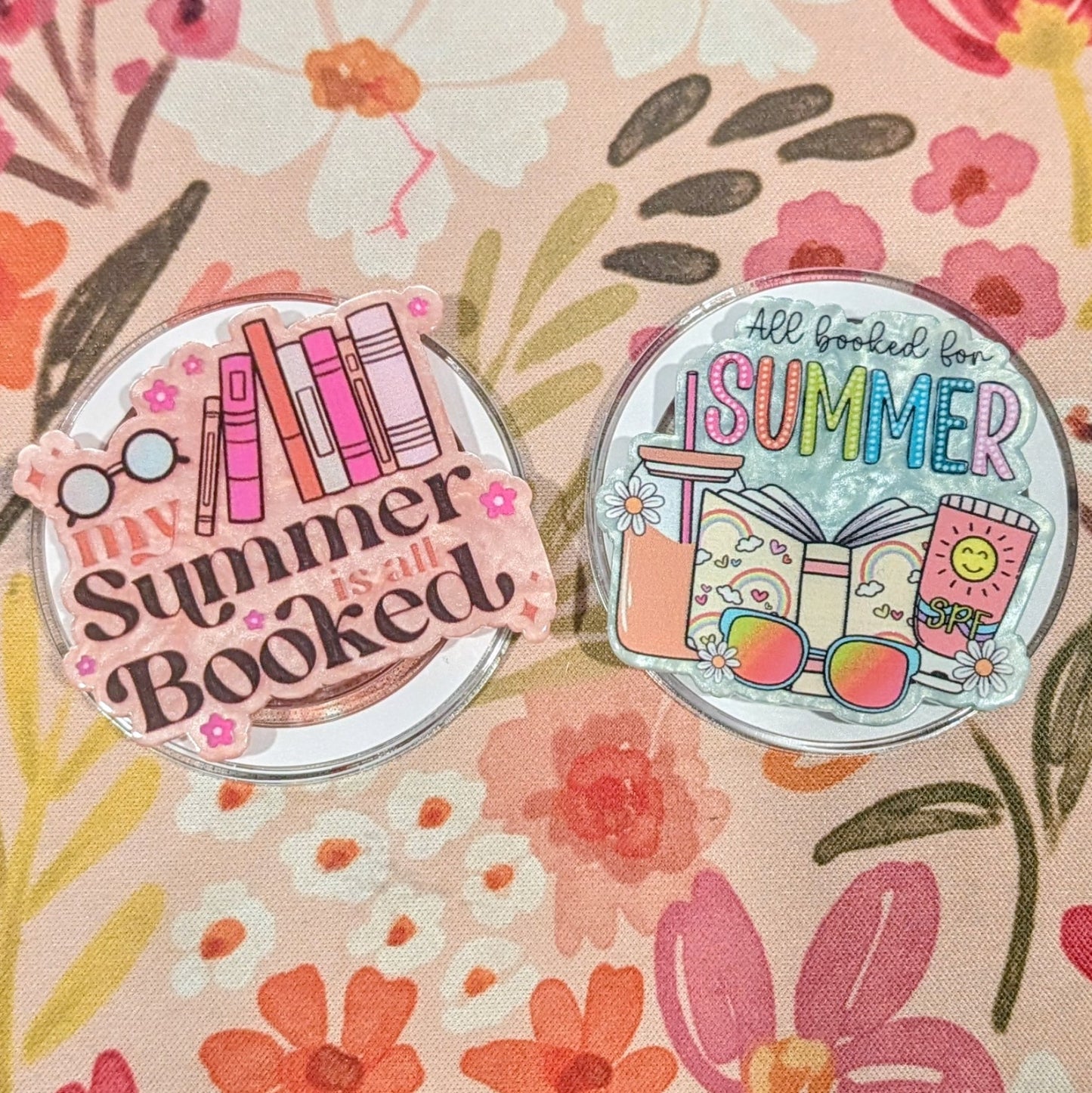 Phone or E-Reader Grip - Summer Vibes
