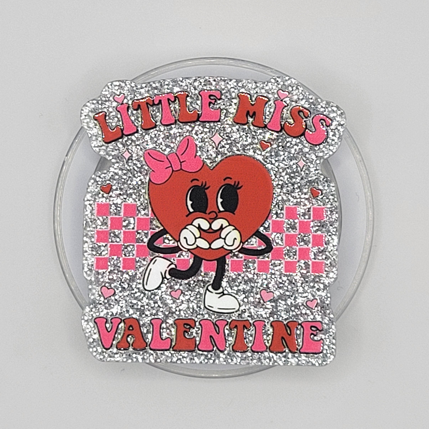 Phone or E-Reader Grip - Little Miss Valentine