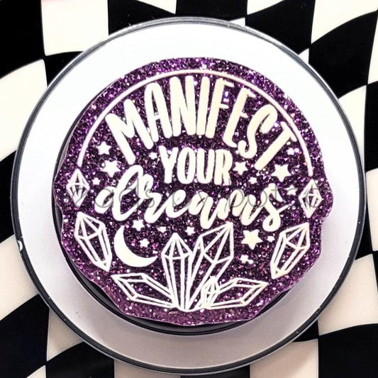 Phone or E-Reader Grip - Manifest Your Dreams