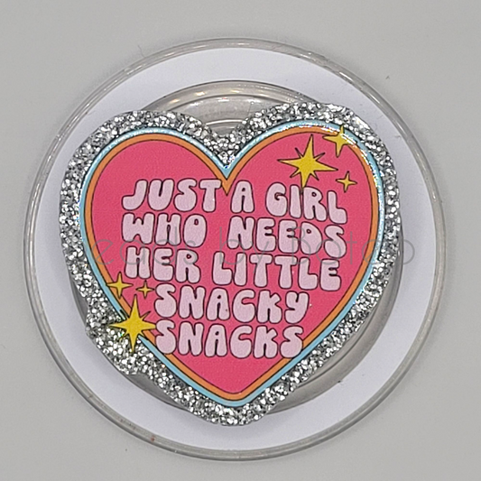 Phone or E-Reader Grip - Snacks