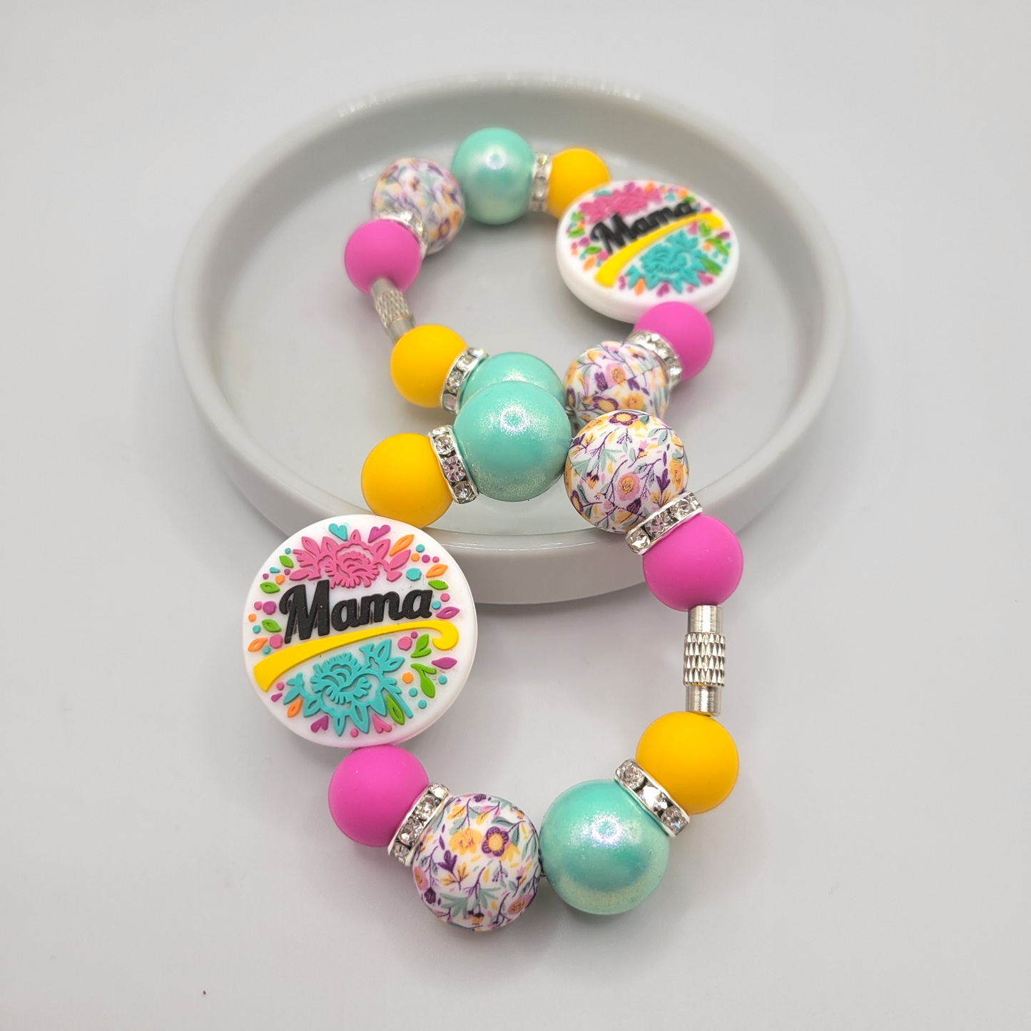 Tumbler Cup Charms - Floral Mama