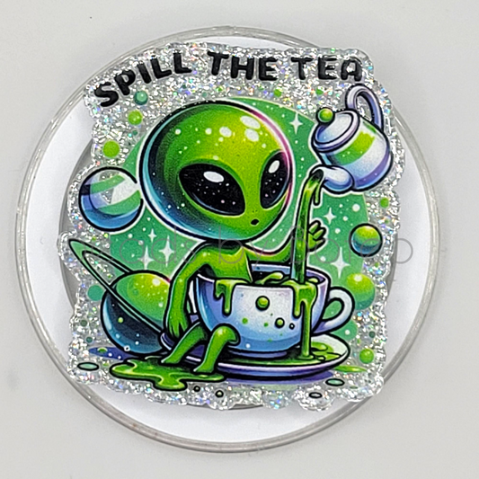 Phone or E-Reader Grip -Tea