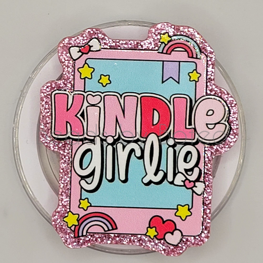 Phone or E-Reader Grip - Kindle Girlie Y2K
