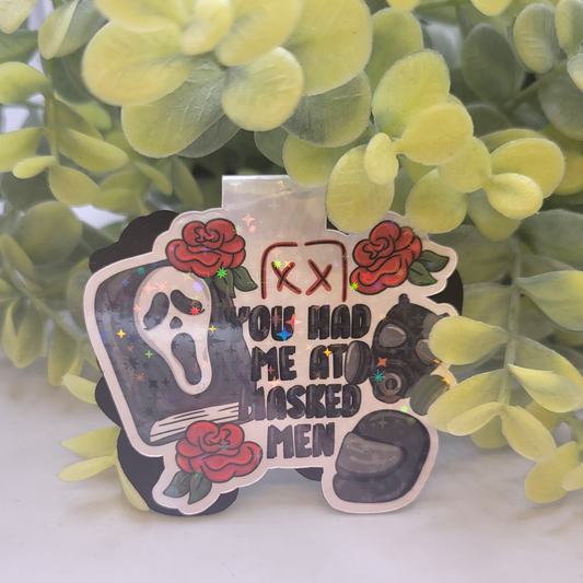 Magnetic Bookmarks - Masked Men