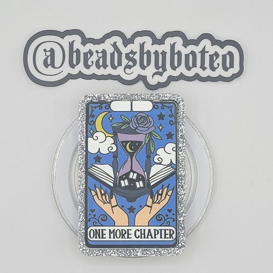Phone or E-Reader Grip - One More Chapter Tarot