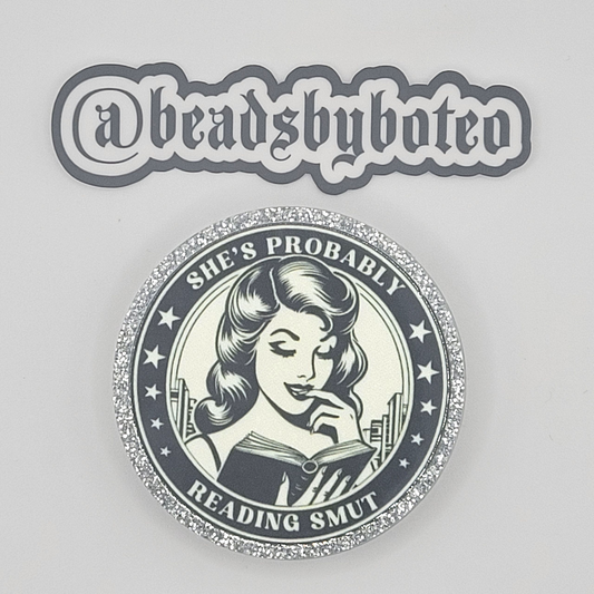 Phone or E-Reader Grip - Probably Reading Smut