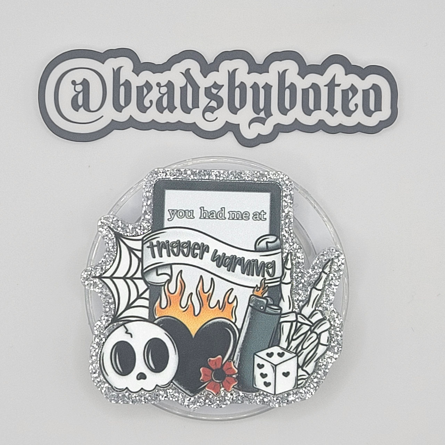 Phone or E-Reader Grip - You Had Me at Trigger Warning