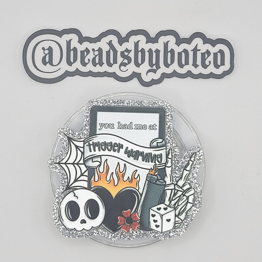 Phone or E-Reader Grip - You Had Me at Trigger Warning