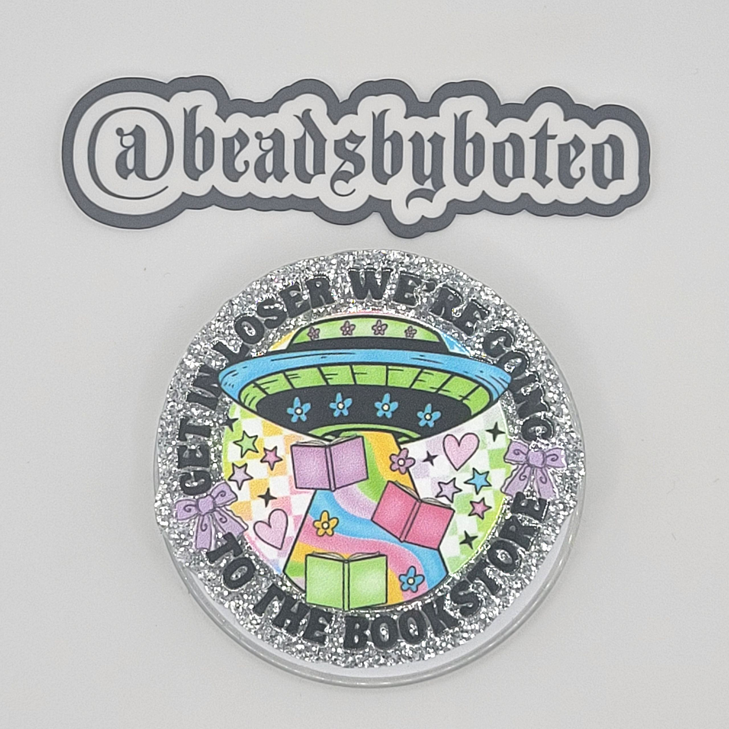 Phone or E-Reader Grip - Get in Loser