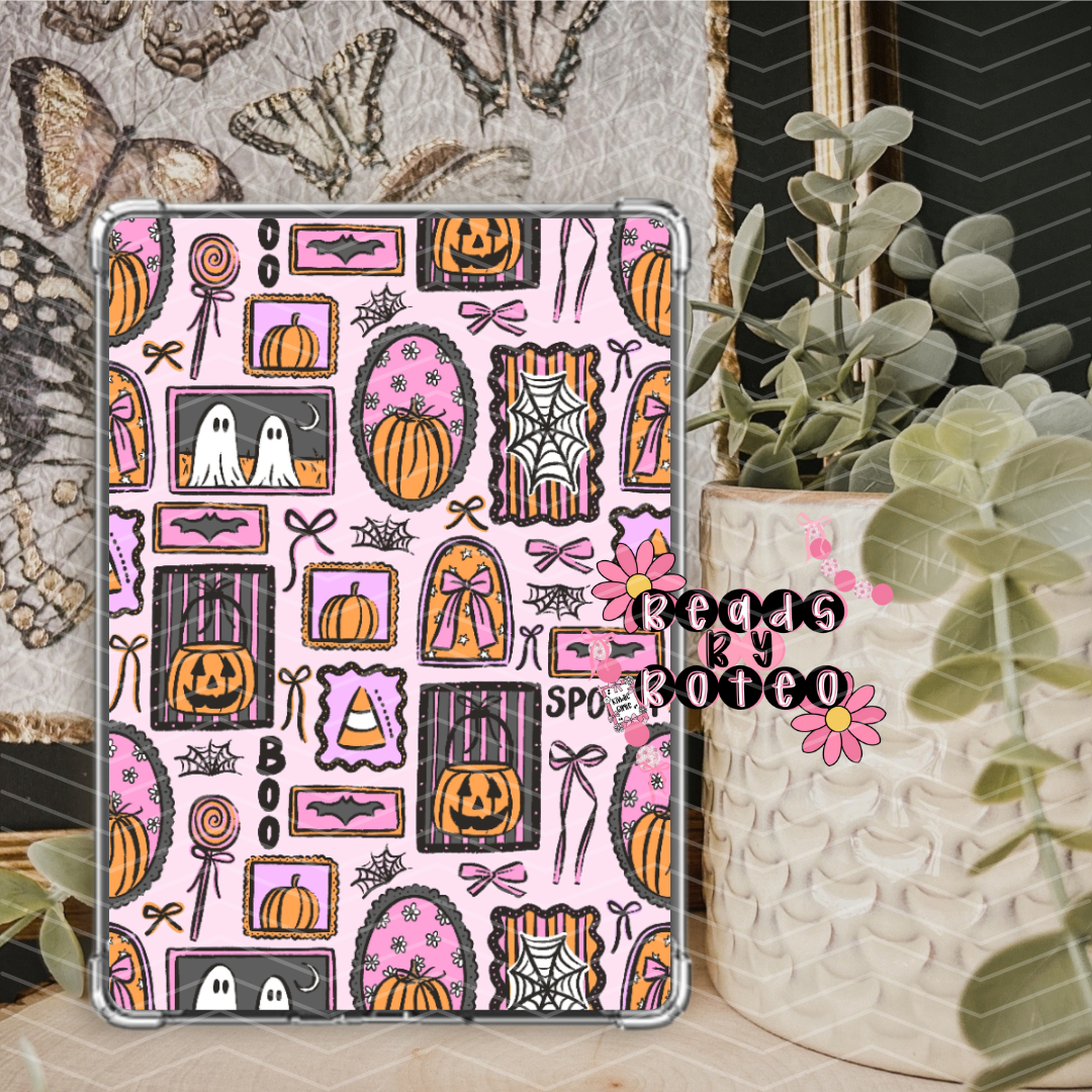 Kindle Insert - Preppy Halloween Frames