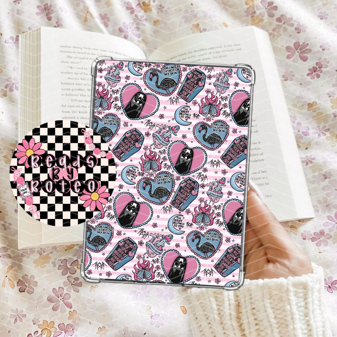 Kindle Insert - Sleepy Doodles Striped