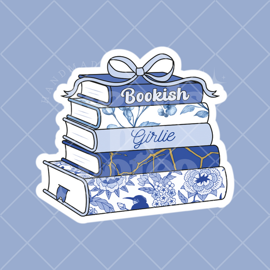 Stickers - Chinoiserie Bookish Girlie