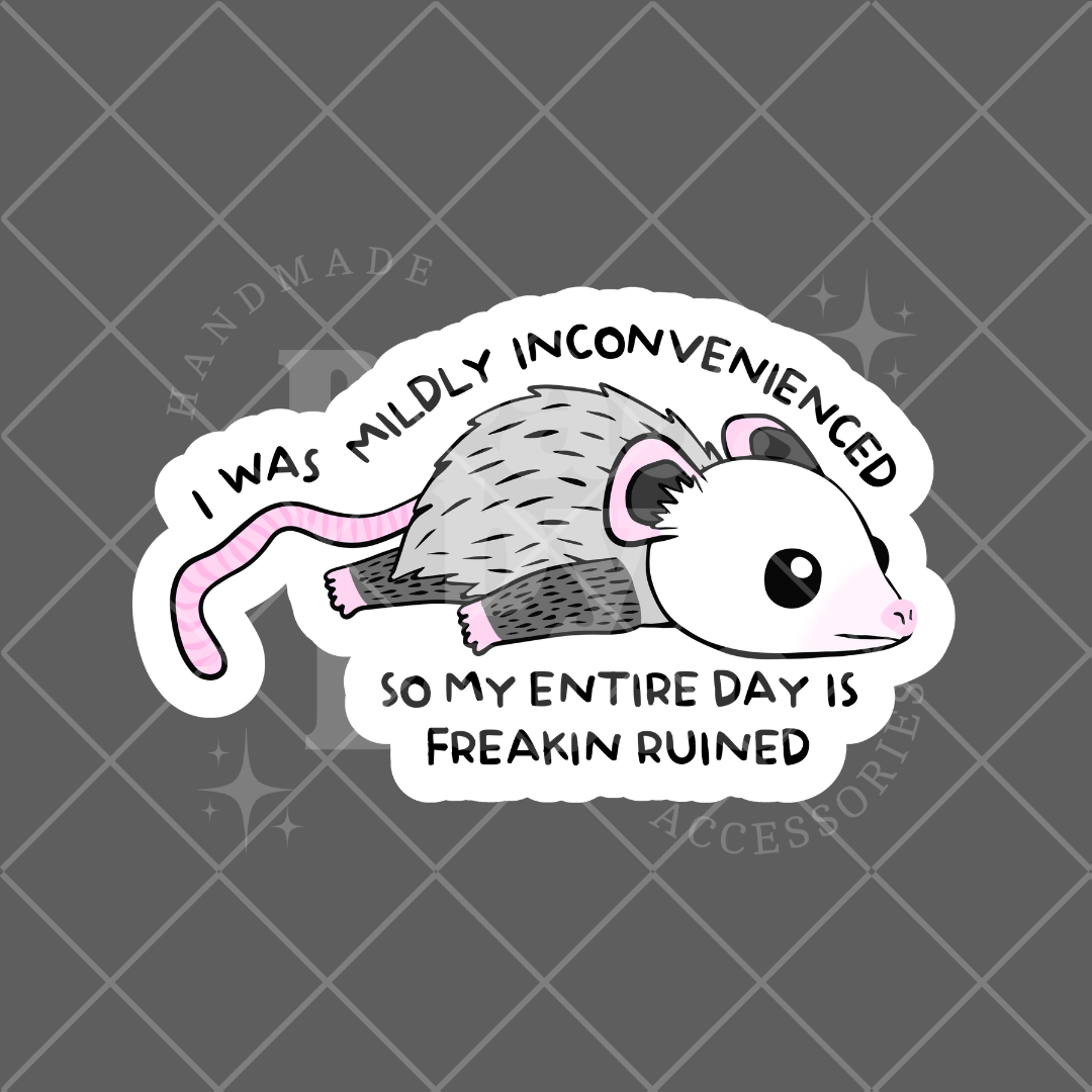 Stickers - Mildly Inconvenienced – Beads by Boteo