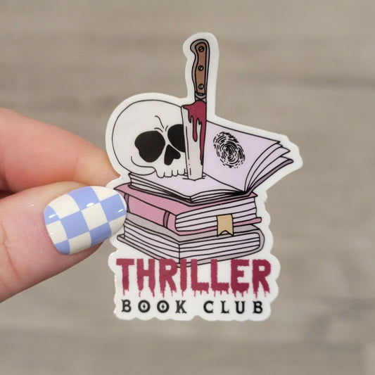 Stickers - Thriller Book Club