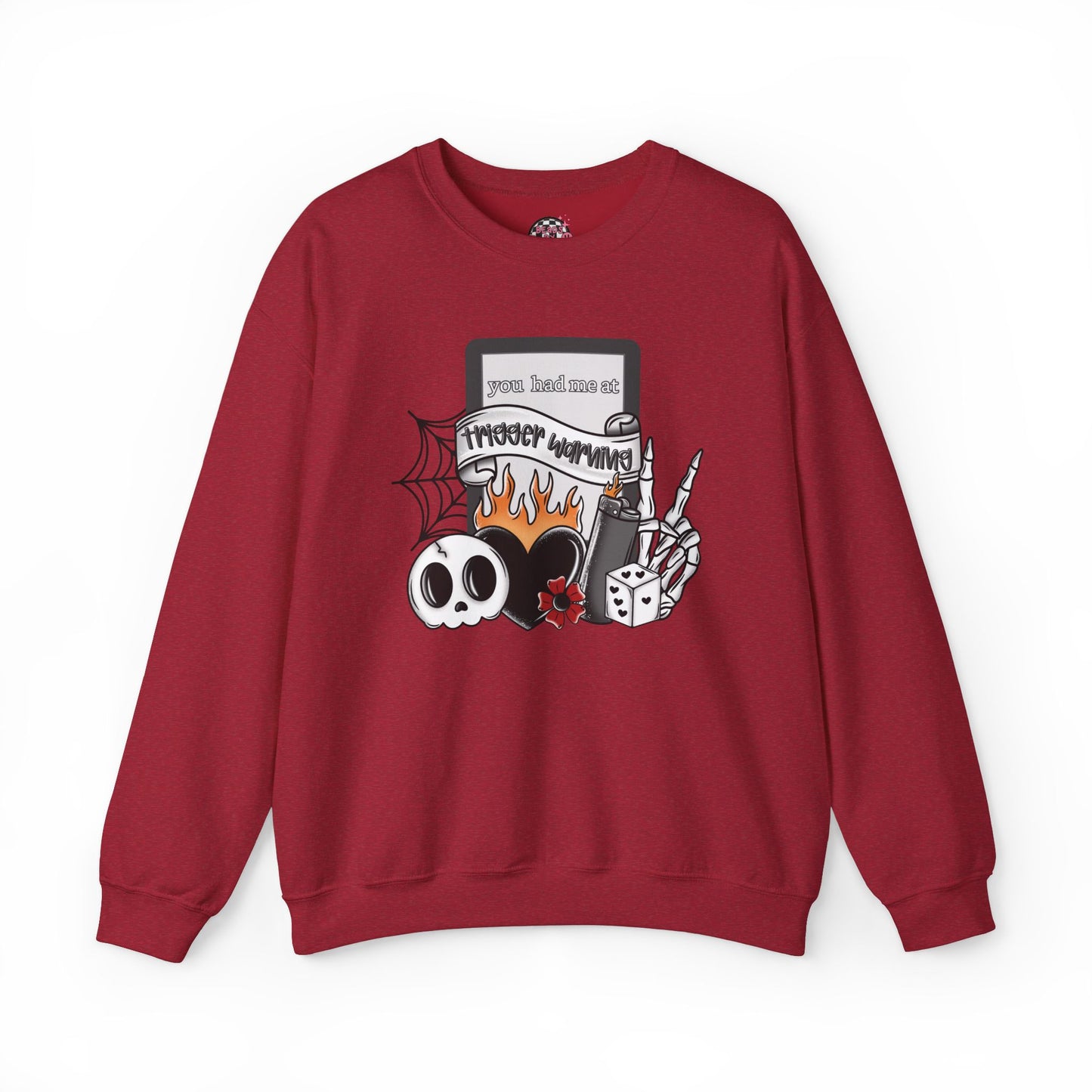 Trigger Warnings Crewneck Sweatshirt