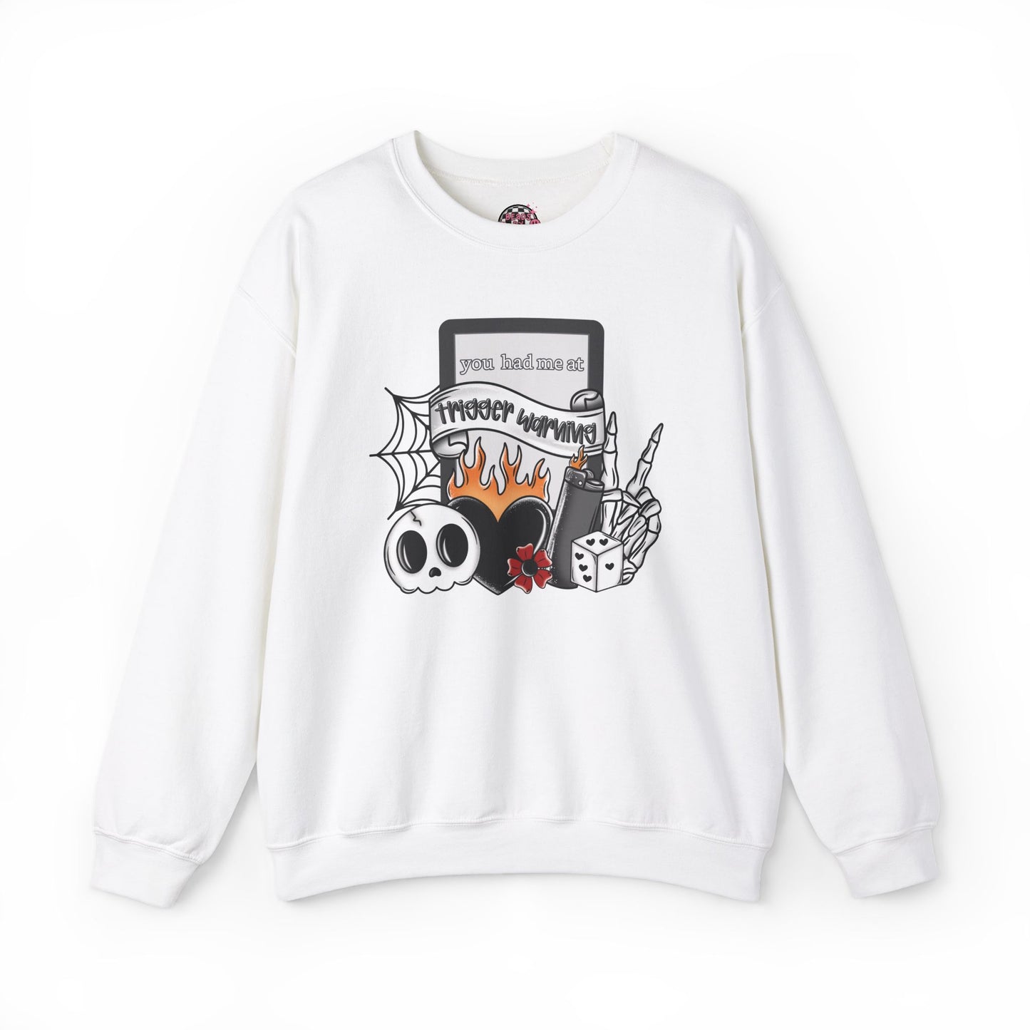 Trigger Warnings Crewneck Sweatshirt