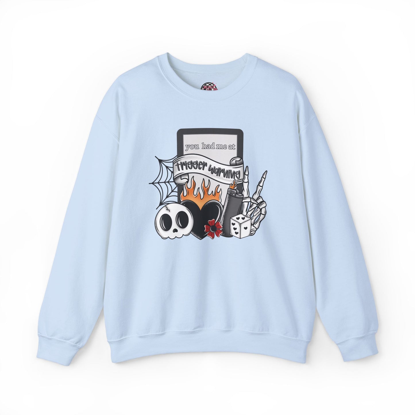 Trigger Warnings Crewneck Sweatshirt