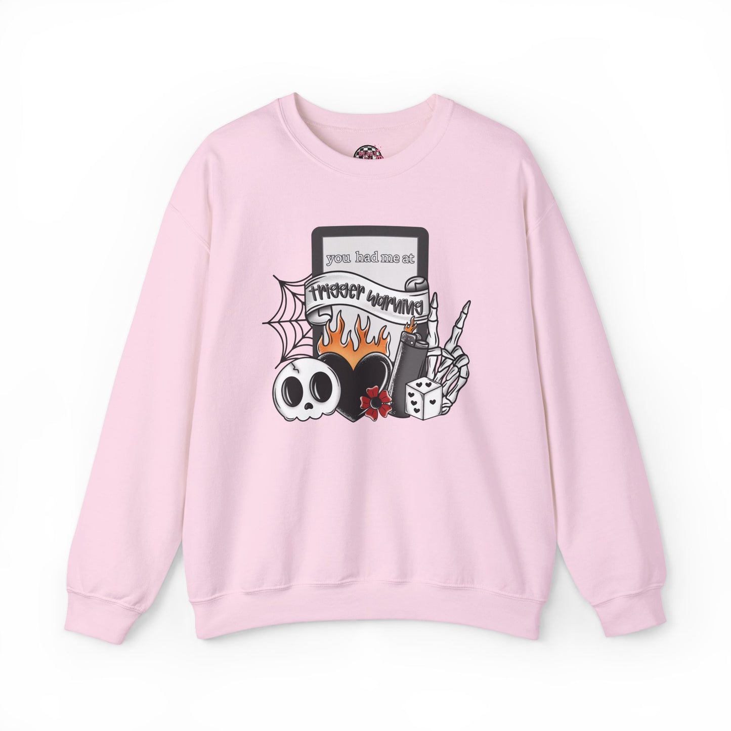 Trigger Warnings Crewneck Sweatshirt