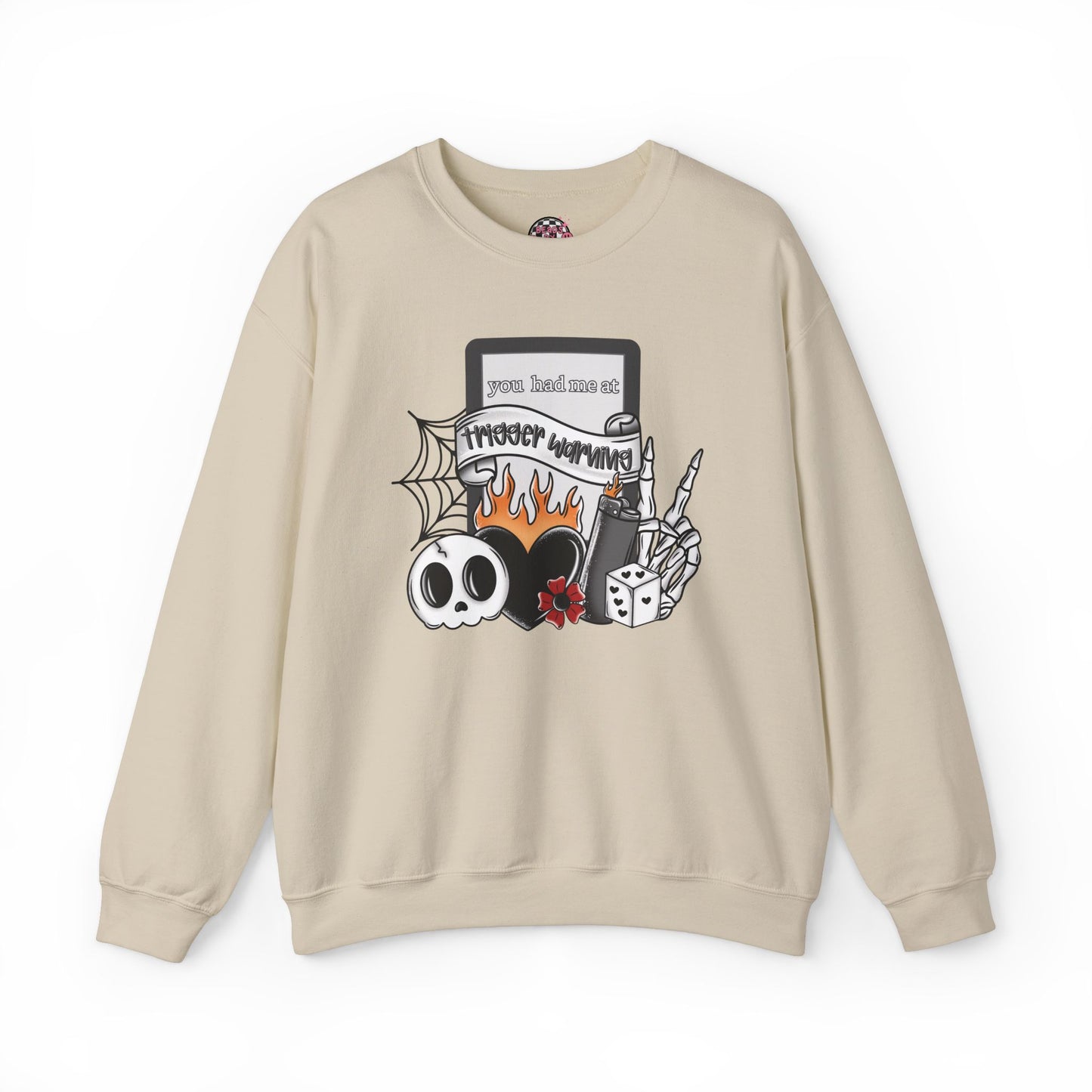 Trigger Warnings Crewneck Sweatshirt