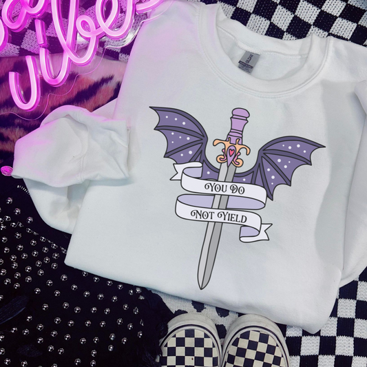 You Do Not Yield Crewneck Sweatshirt