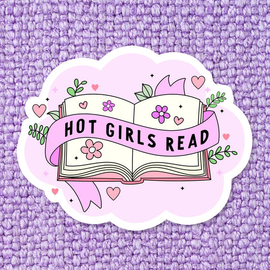 Stickers - Hot Girls Read (3")