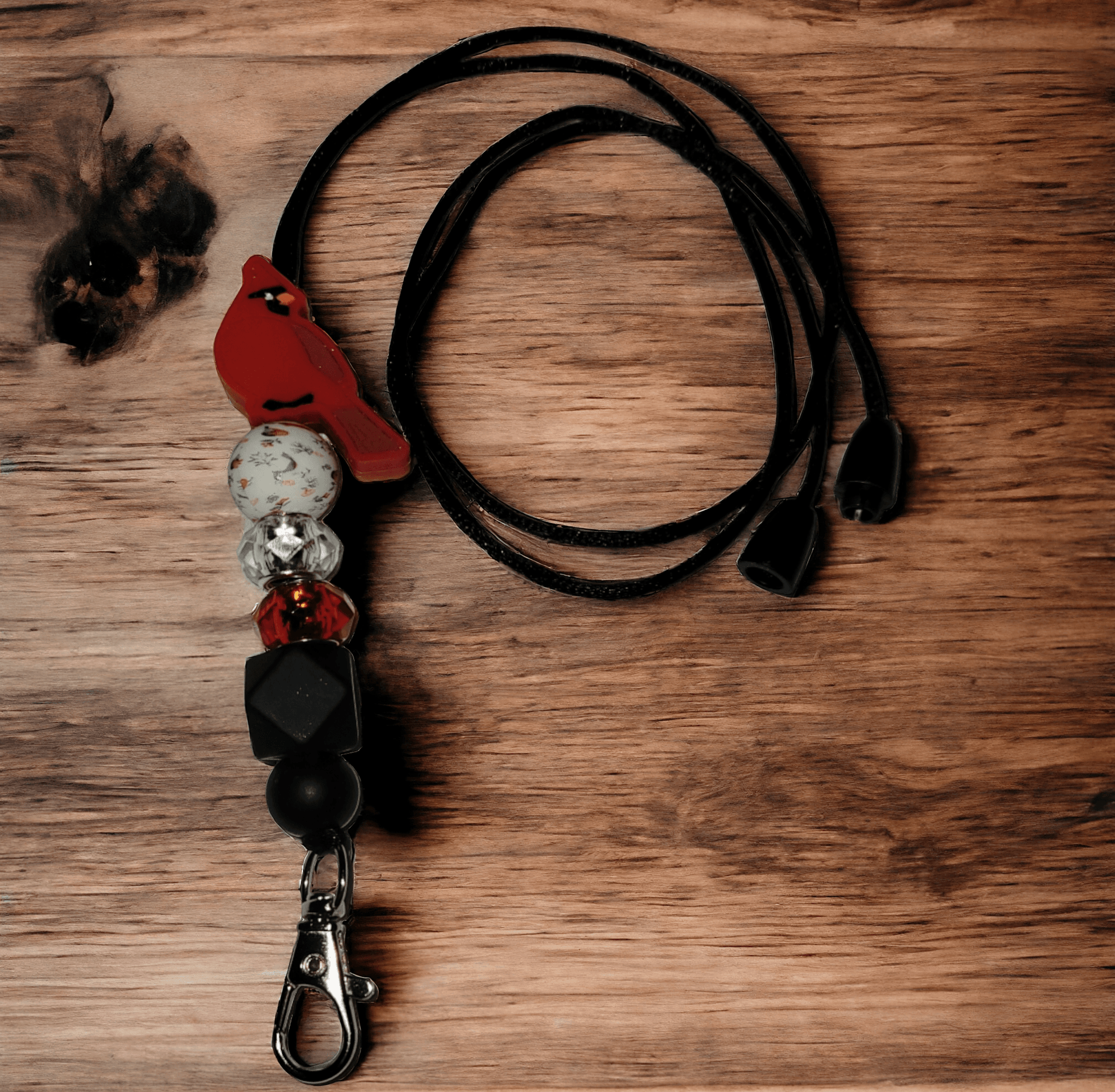 Cardinal Lanyard - Beads by Boteo