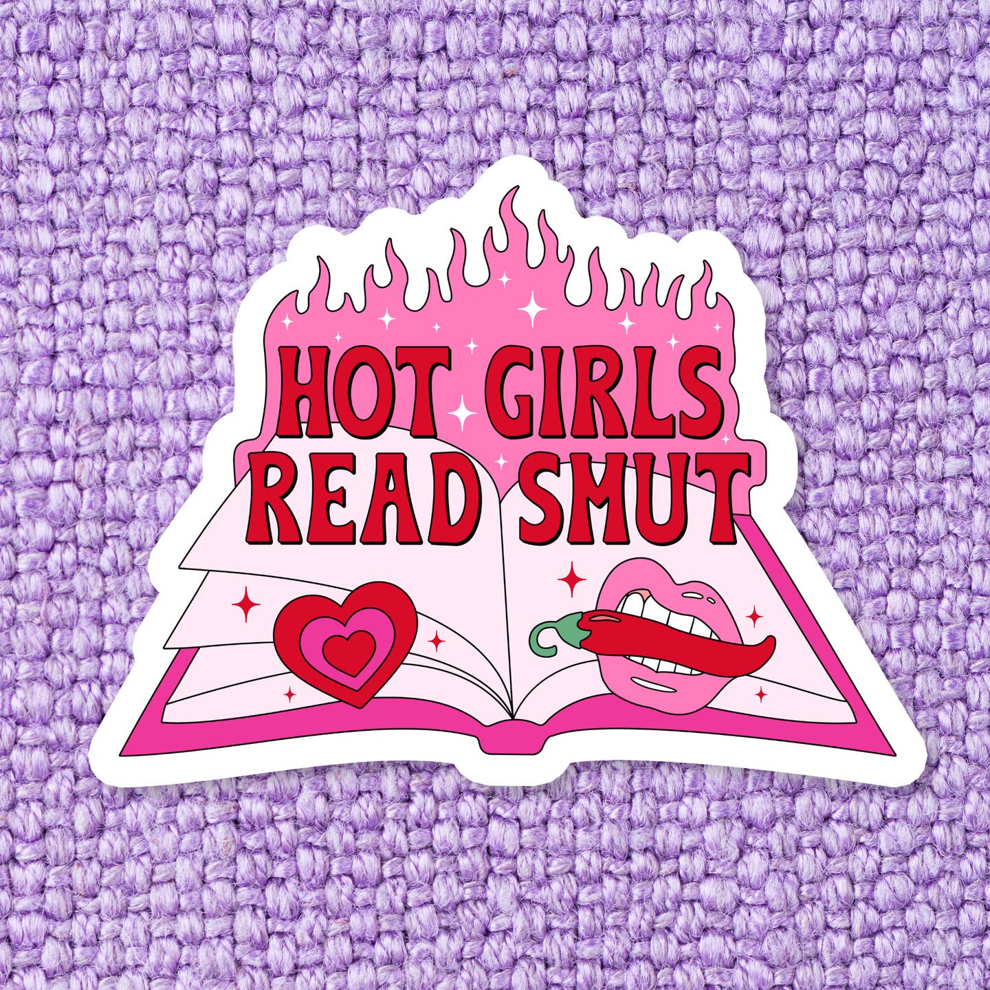 Stickers - Hot Girls Read Smut 2 (3")