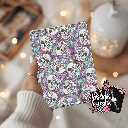 Kindle Insert - Butterfly Skull